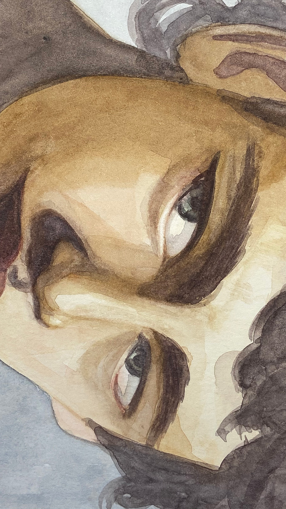 Michele Bajona Watercolor Portrait&nbsp;Online